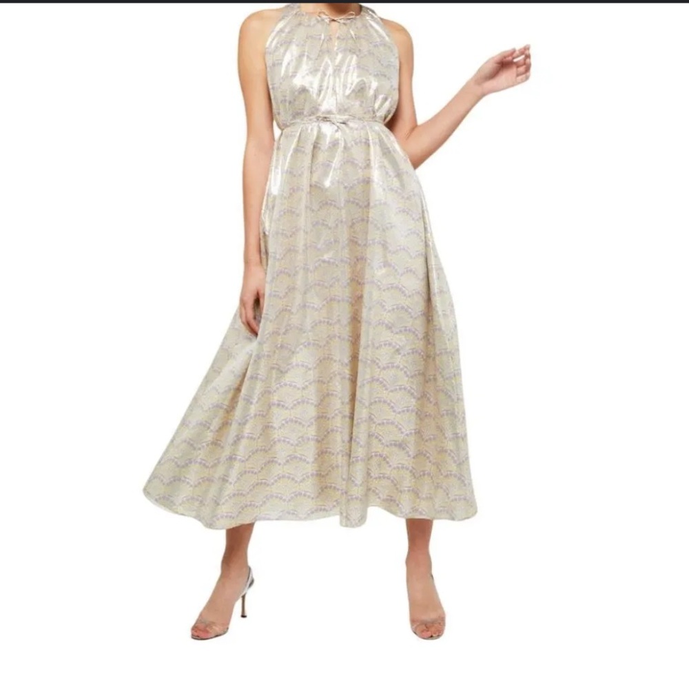 ELLIETTE STELLA MIDI DRESS NWT SIZE XS